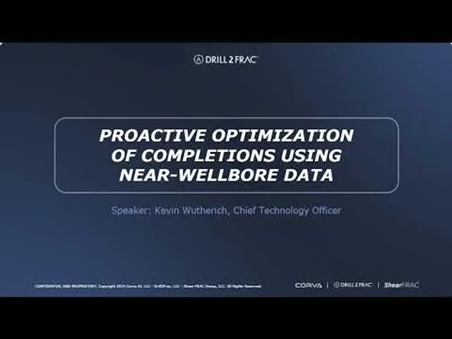 World Oil Webcast: Optimizing Fracture Operations